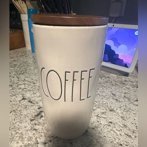 Rae Dunn coffee canister